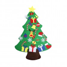 3D DIY Felt Christmas Tree for Kids